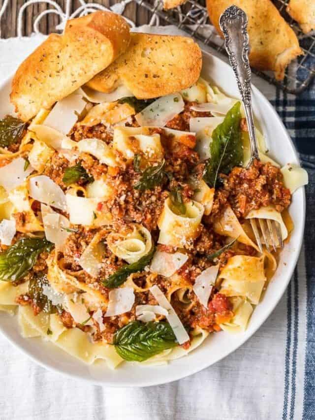 Beef Bolognese Recipe - The Cookie Rookie®