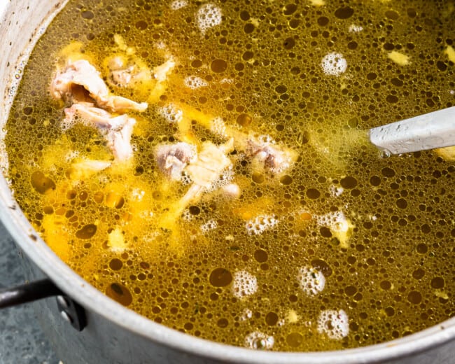 Chicken Broth Recipe - The Cookie Rookie®