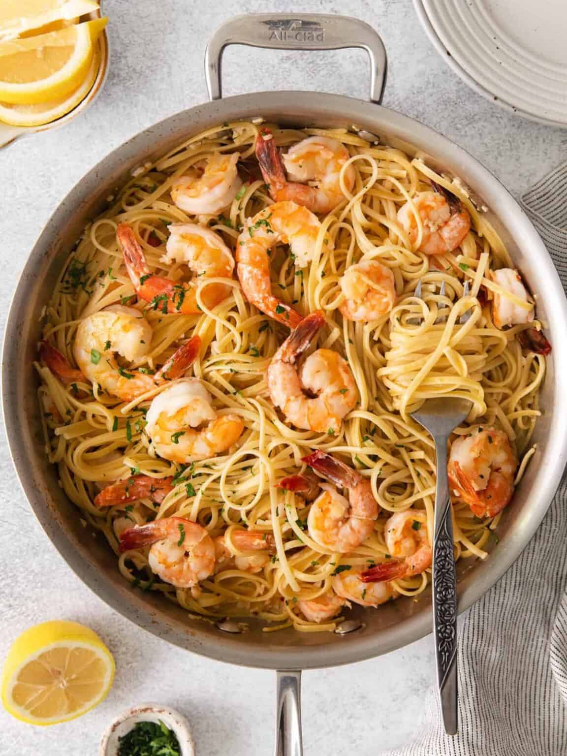 Shrimp Scampi Recipe - The Cookie Rookie®