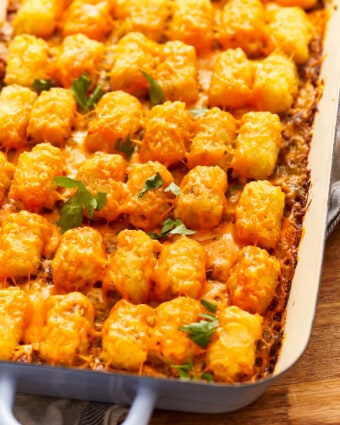 Tater Tot Casserole Recipe - The Cookie Rookie®