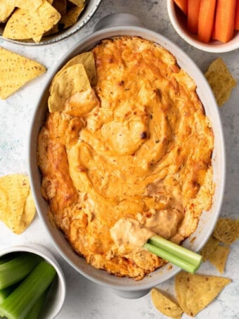 Buffalo Chicken Dip Recipe - The Cookie Rookie