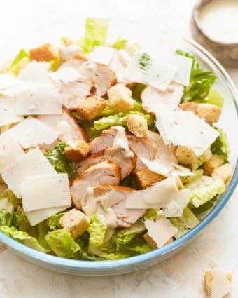 Chicken Caesar Salad Recipe - The Cookie Rookie®