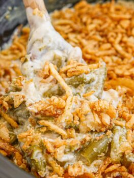 Slow Cooker Green Bean Casserole - 365 Days of Slow Cooking and