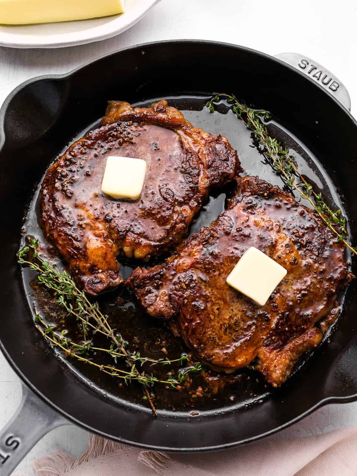 Perfect, Easy Ribeye Steak Recipe [VIDEO] - Dinner, then Dessert