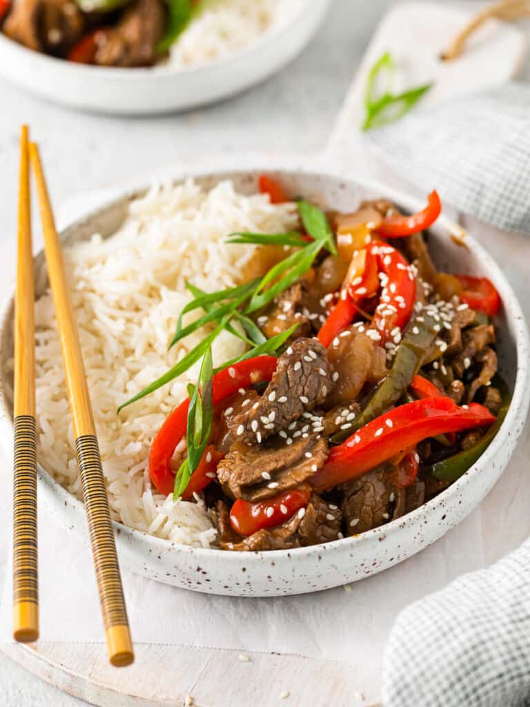 Pepper Steak Recipe - The Cookie Rookie®