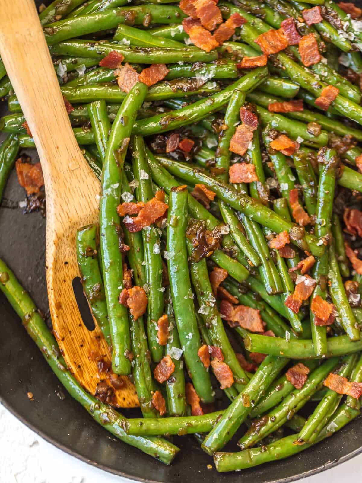 Holiday Side Dish: Green Beans with Brown Butter Topping