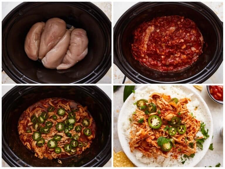 Crockpot Salsa Chicken Recipe - The Cookie Rookie®