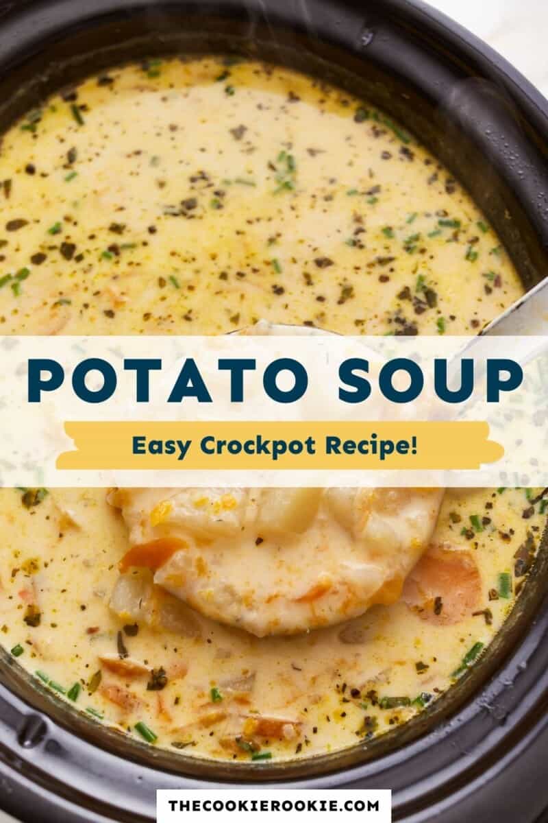 The Best Crockpot Potato Soup (Easy Recipe!) - Kristine's Kitchen