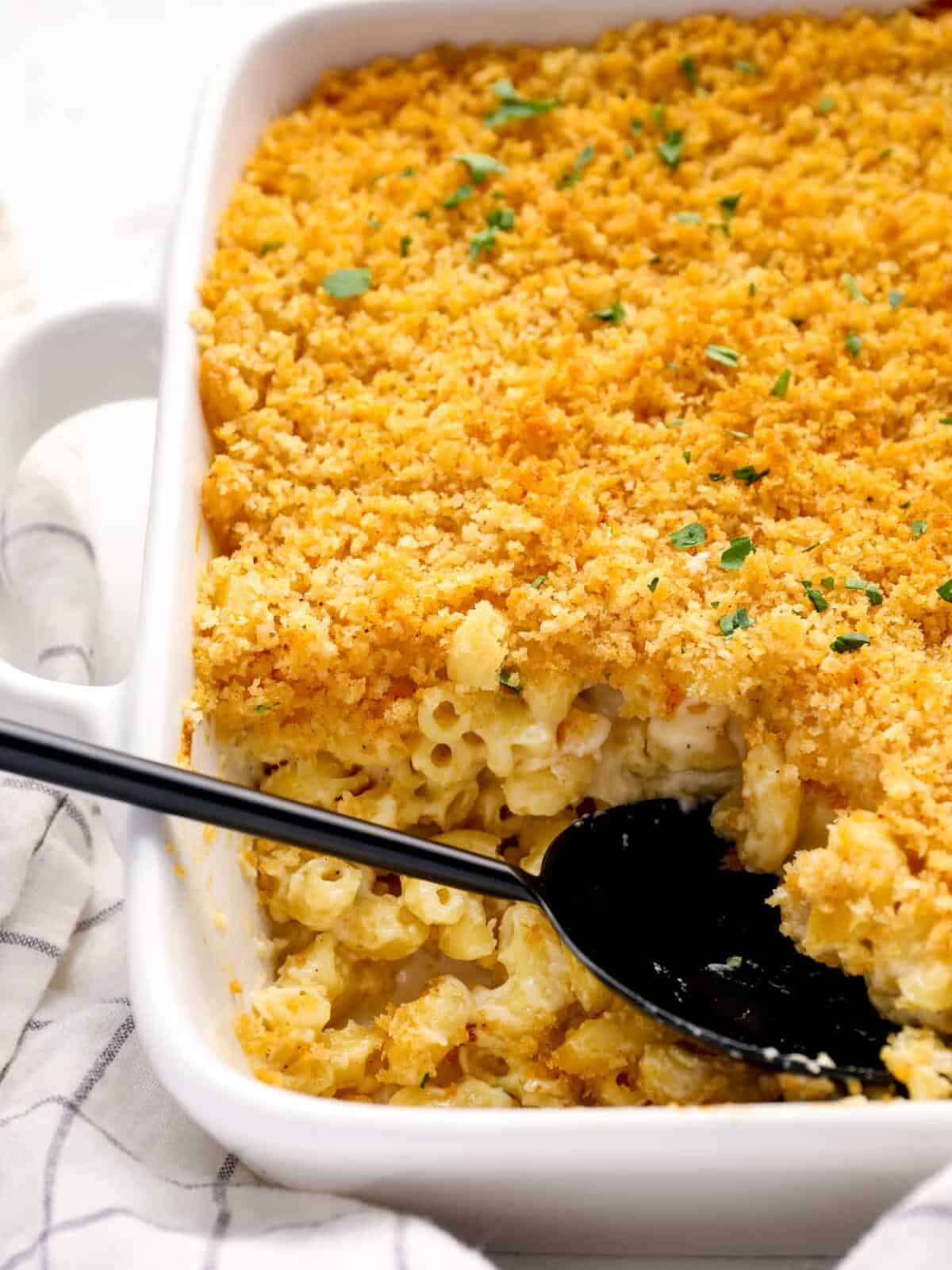 Mac and Cheese Casserole Recipe - The Cookie Rookie®