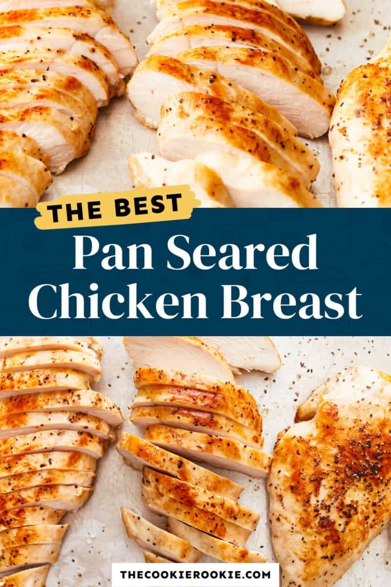 Pan Seared Chicken Breast Recipe - The Cookie Rookie®