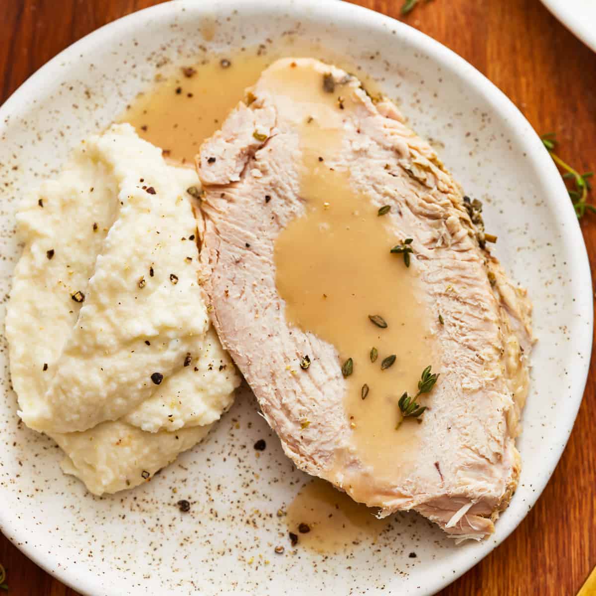 Instant Pot Turkey Breast Recipe - Crunchy Creamy Sweet