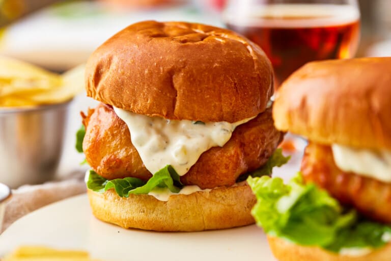 Fried Fish Sandwich Recipe - The Cookie Rookie®