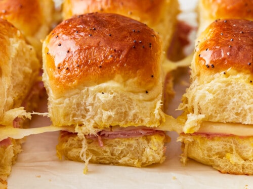 Ham and Cheddar Sliders Recipe