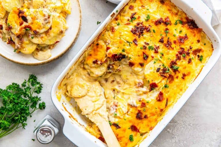 Loaded Scalloped Potatoes Recipe - The Cookie Rookie®