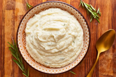 Garlic Mashed Cauliflower Recipe - The Cookie Rookie®