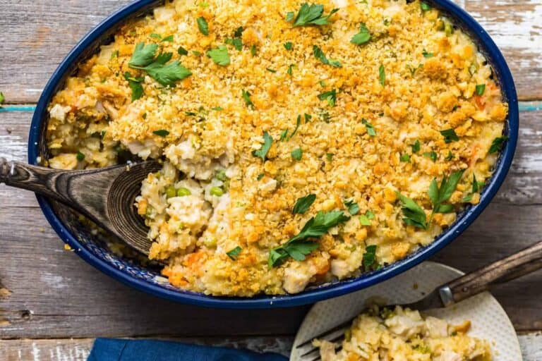 Turkey Rice Casserole Recipe - The Cookie Rookie®