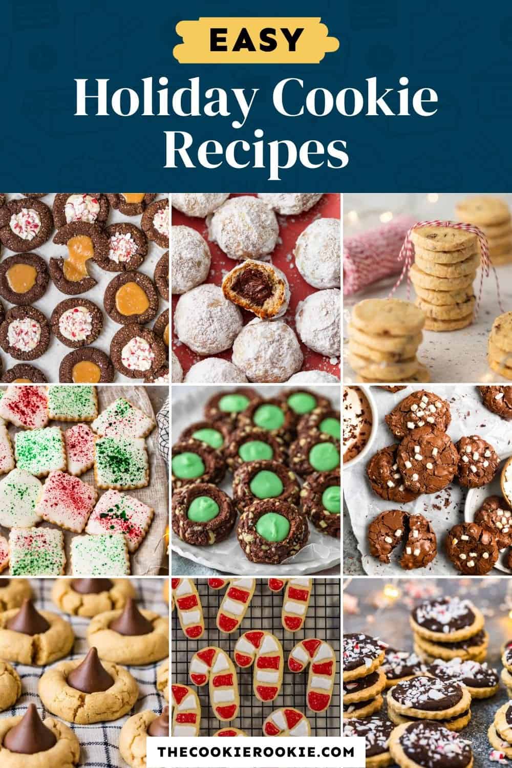 40+ Easy Christmas Cookie Recipes - The Cookie Rookie®