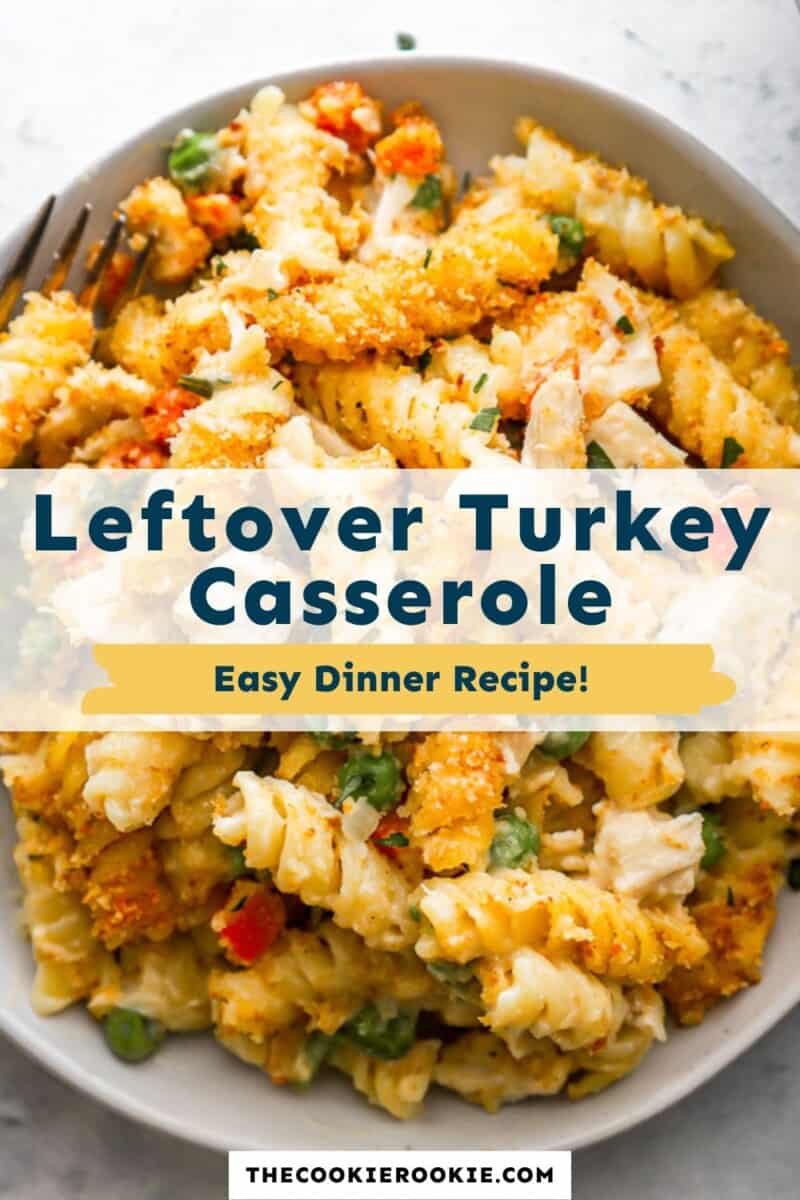 Leftover Turkey Casserole Recipe - The Cookie Rookie®