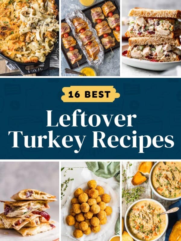 16 best leftover turkey recipes.