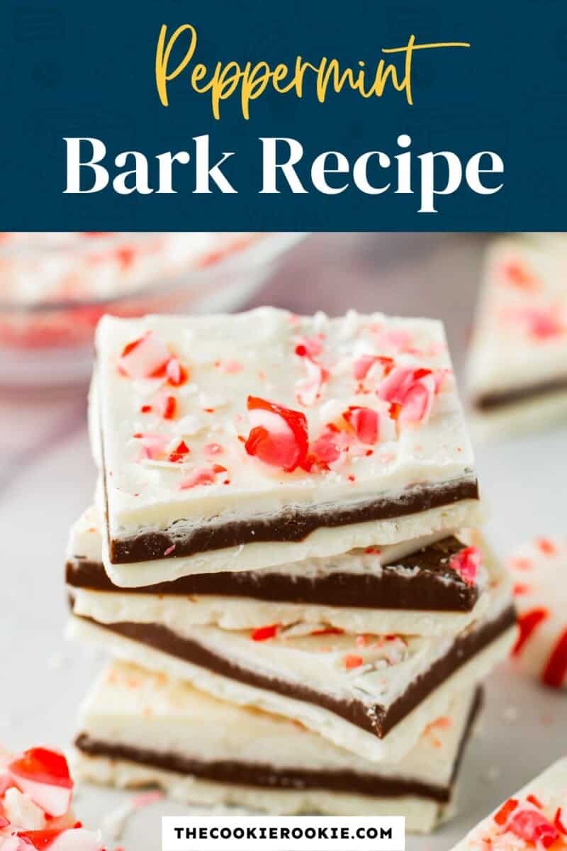 Peppermint Bark Recipe - The Cookie Rookie®