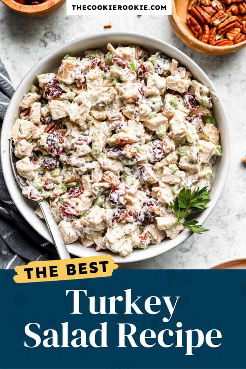 The best turkey salad recipe.
