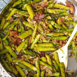 Sauteed Asparagus Recipe with Pancetta - 63