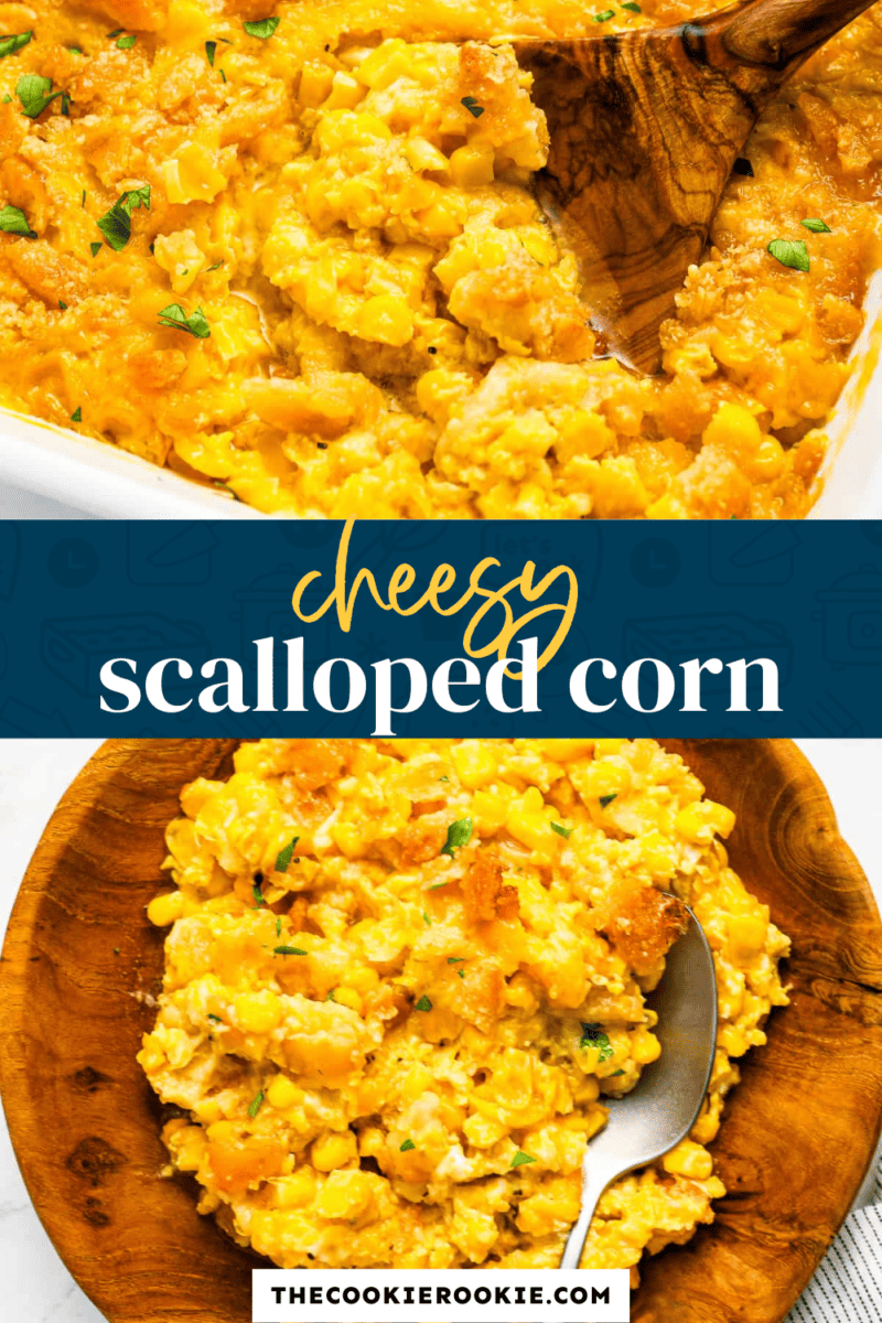 Scalloped Corn Recipe - The Cookie Rookie®