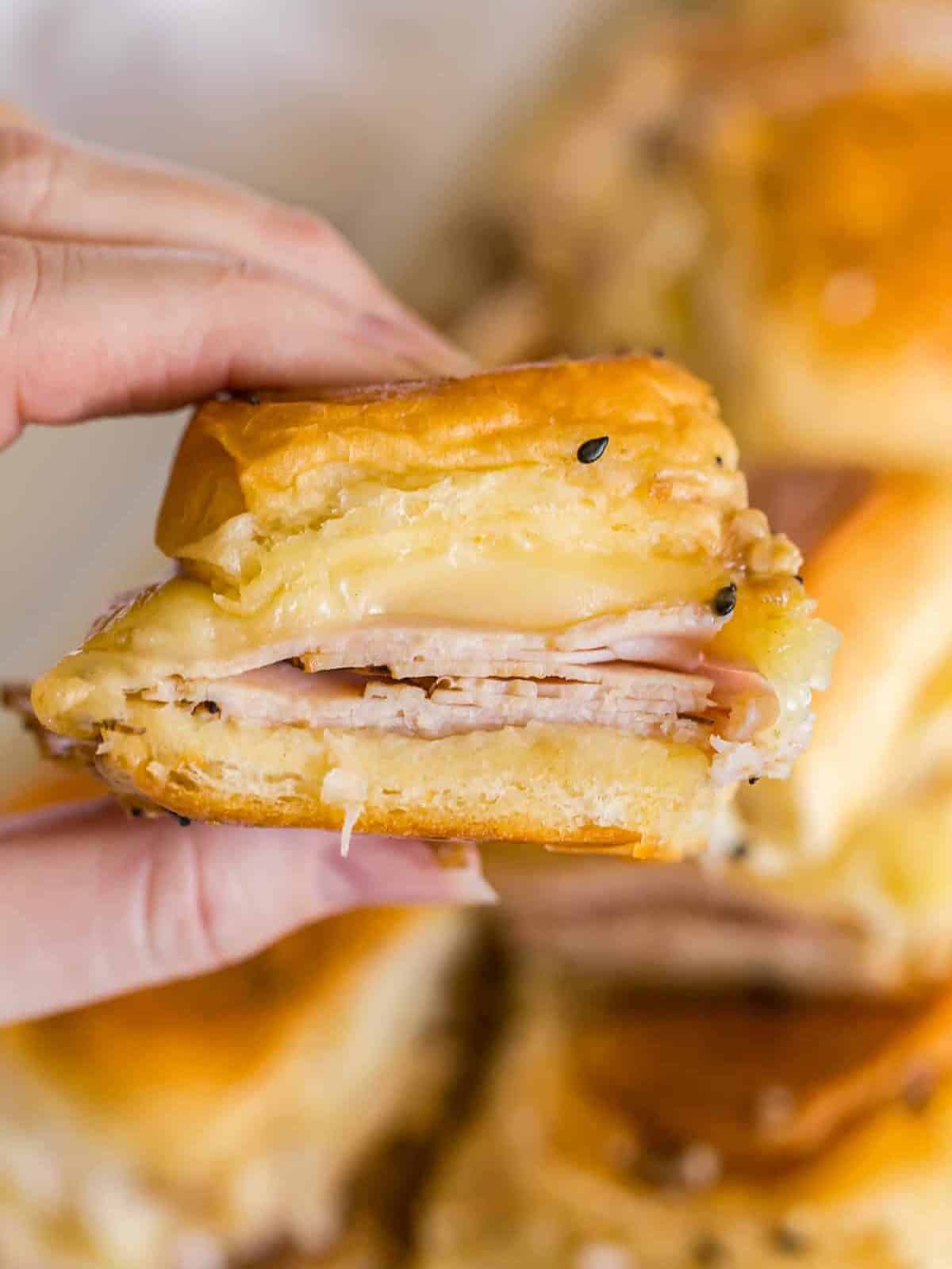 Ham and Cheese Sliders Recipe - The Cookie Rookie®