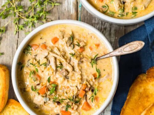 Chicken and wild online rice soup instant pot