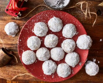 Snowball Cookies Recipe (Nutella Stuffed) - The Cookie Rookie®