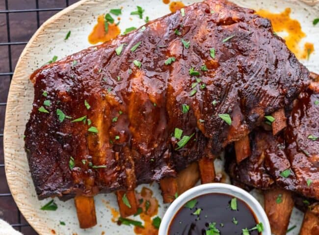 Crockpot Ribs Recipe - The Cookie Rookie®