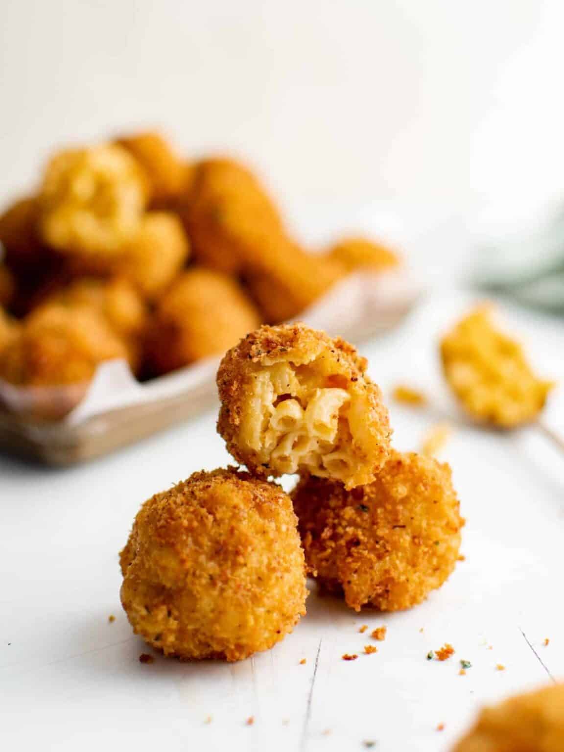 Fried Mac and Cheese Balls - The Cookie Rookie®