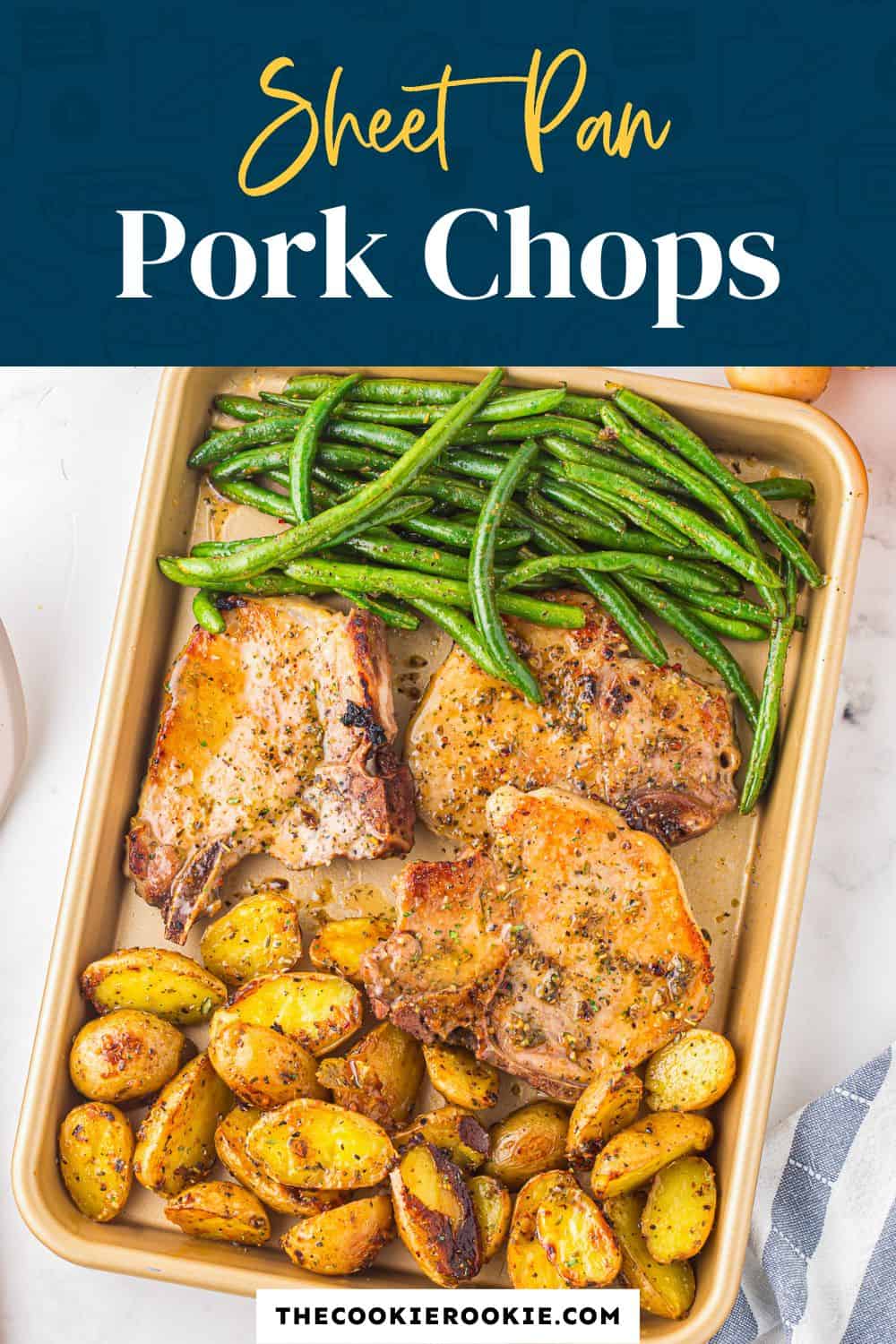 Sheet Pan Pork Chops Recipe The Cookie Rookie