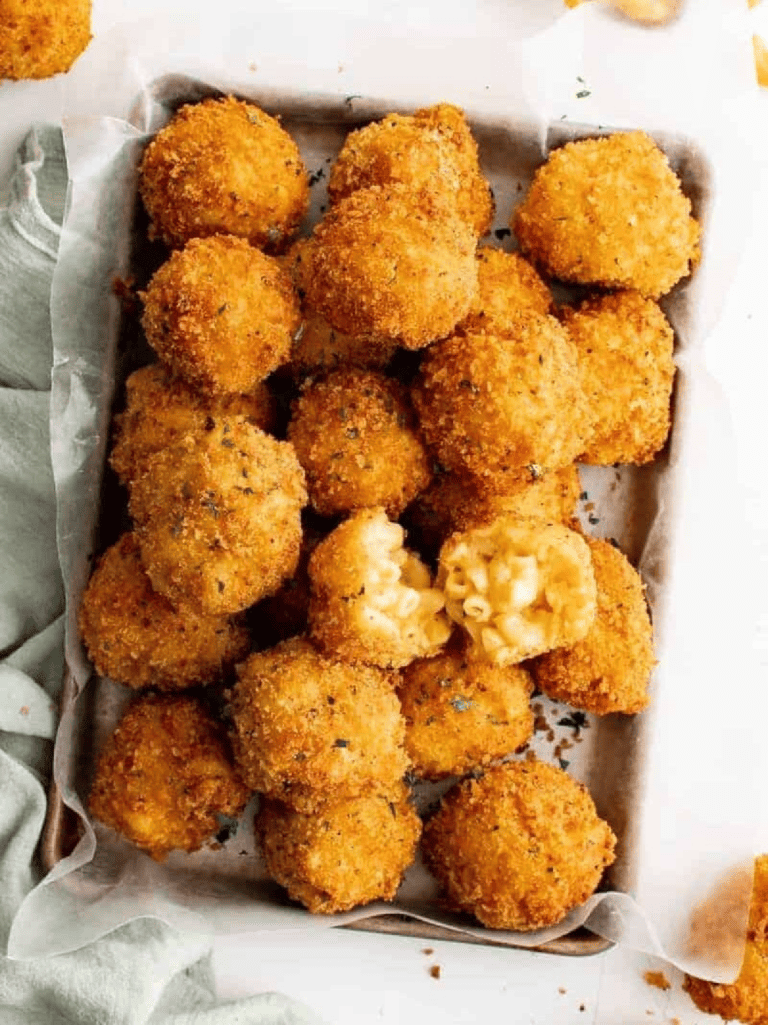 Fried Mac and Cheese Balls - The Cookie Rookie®