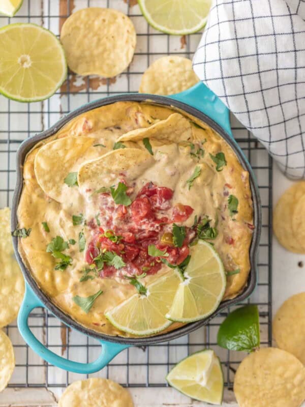 DAIRY FREE QUESO on a wire rack