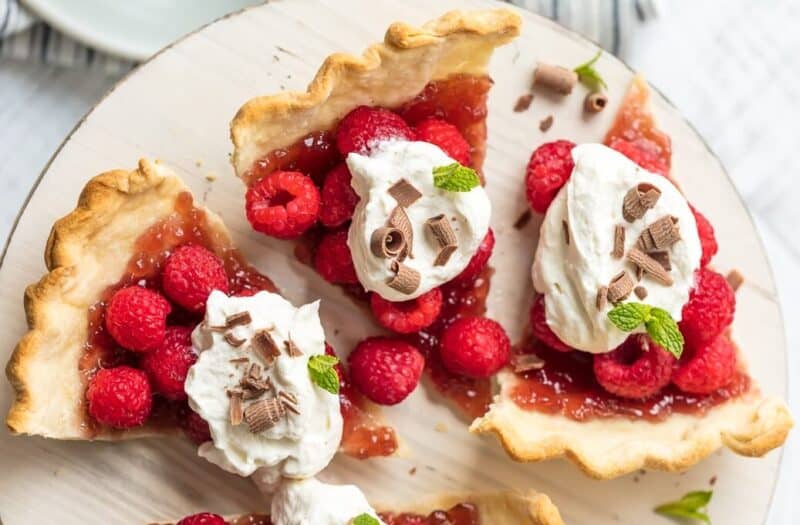 Raspberry Tart Recipe - The Cookie Rookie®