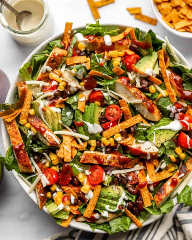 BBQ Chicken Salad Recipe - The Cookie Rookie®