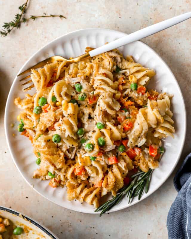 Chicken Noodle Casserole Recipe - The Cookie Rookie®