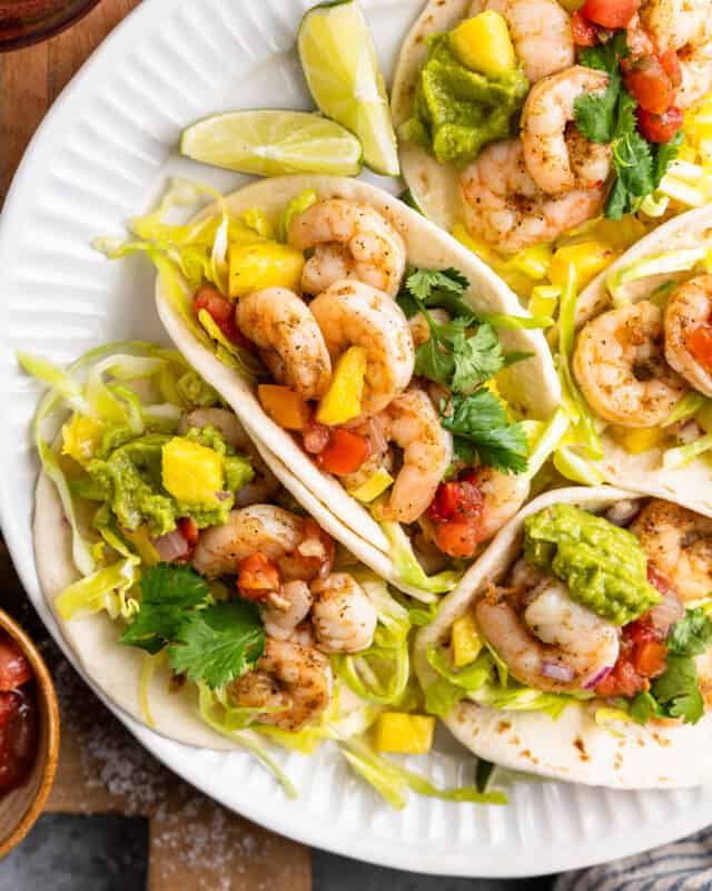 Shrimp Tacos with Pineapple Slaw - The Cookie Rookie®