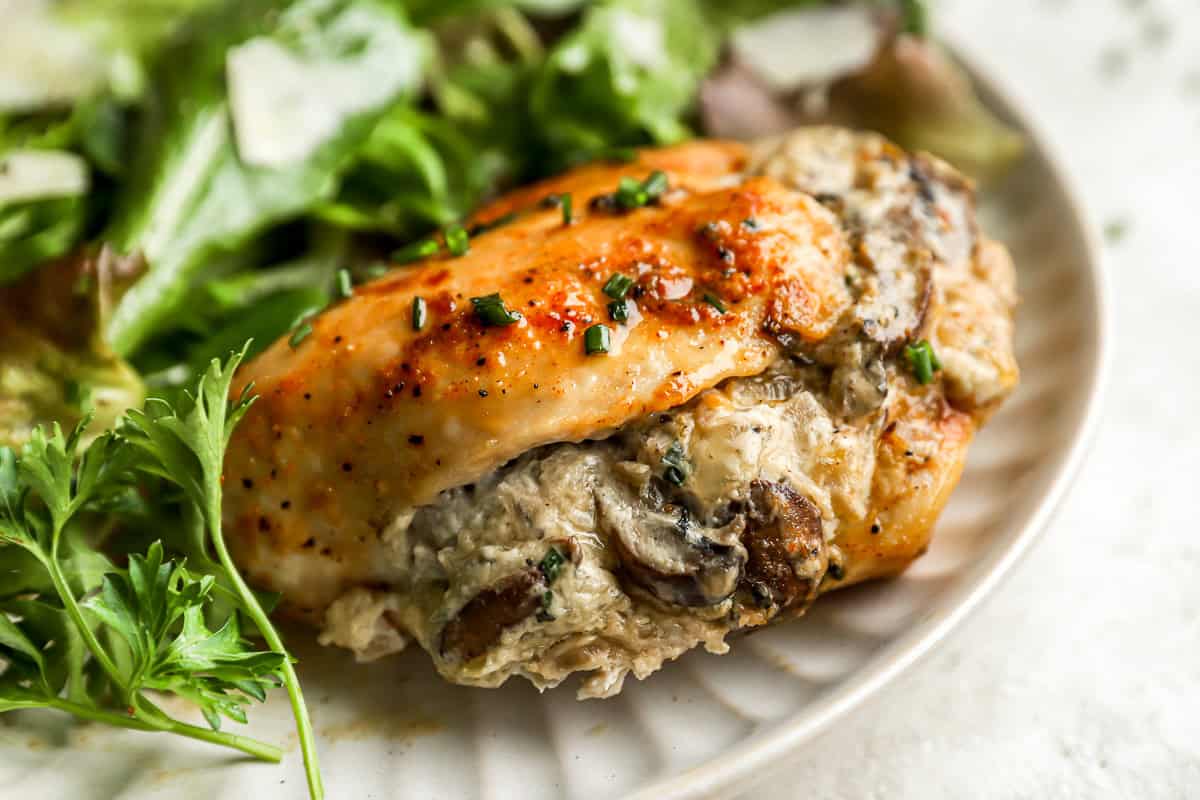 Mushroom Stuffed Chicken Breast Recipe - 36