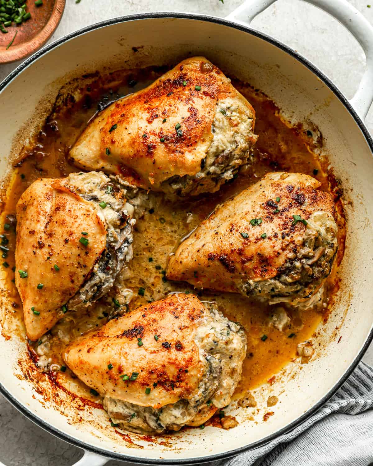 Mushroom Stuffed Chicken Breast Recipe - 27