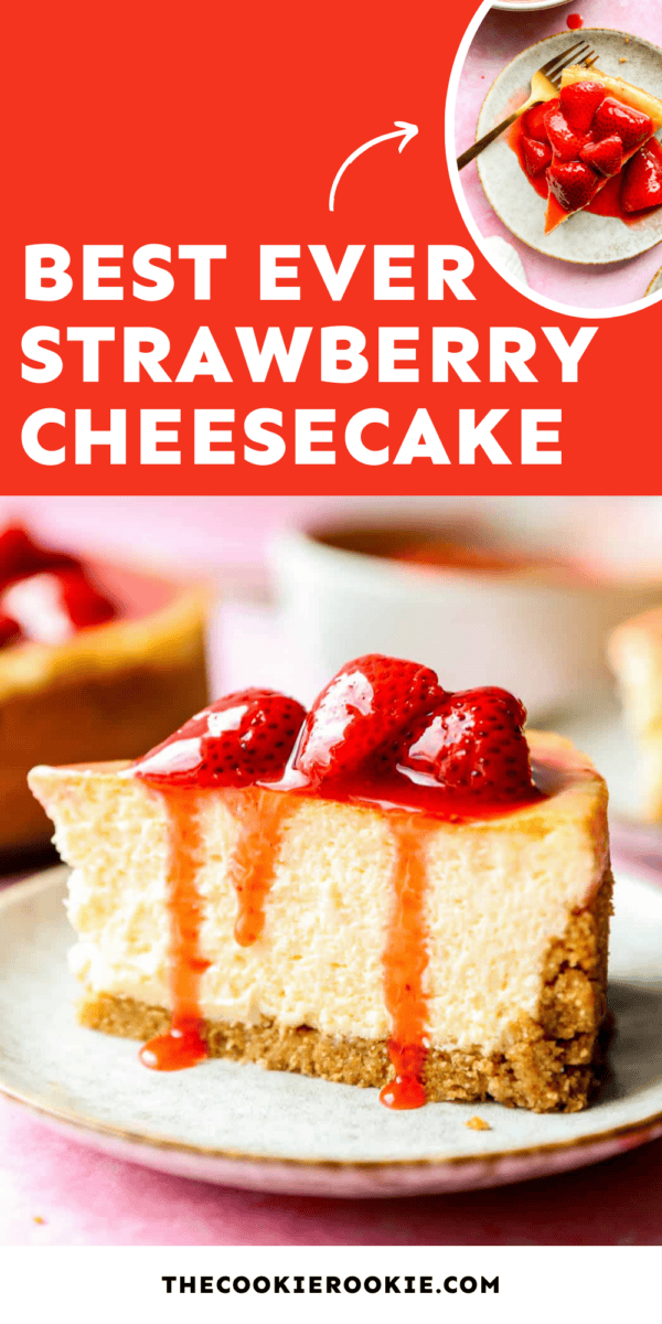 strawberry cheesecake pin