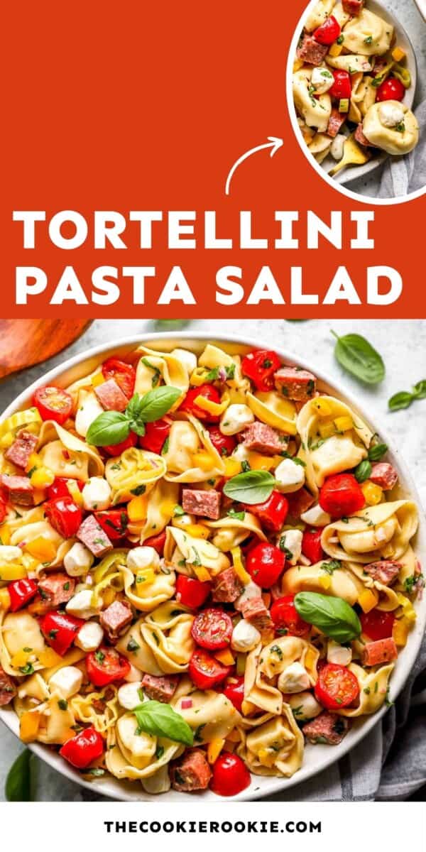 tortellini pasta salad pin