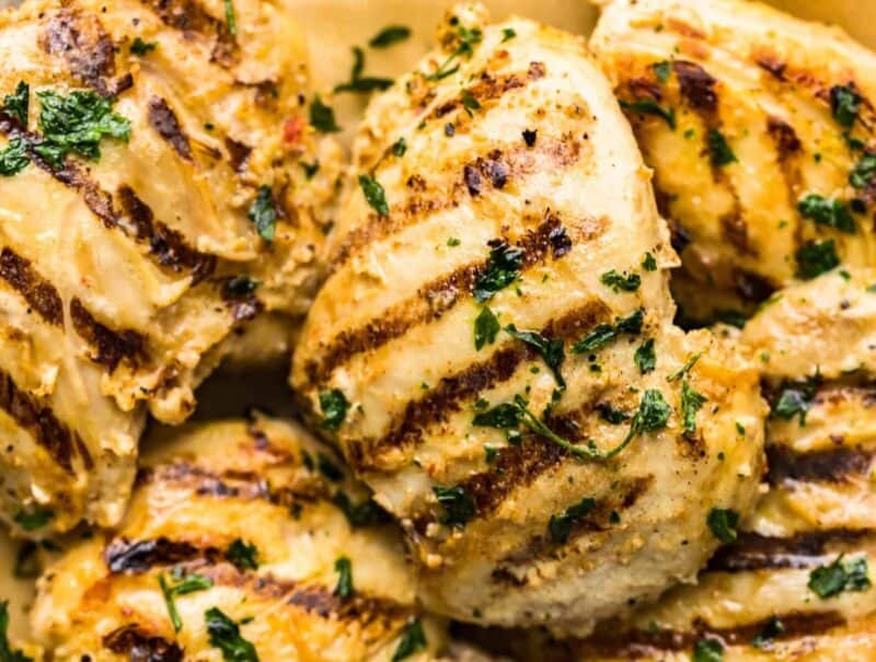 Yogurt Marinated Chicken Thighs Recipe - The Cookie Rookie®