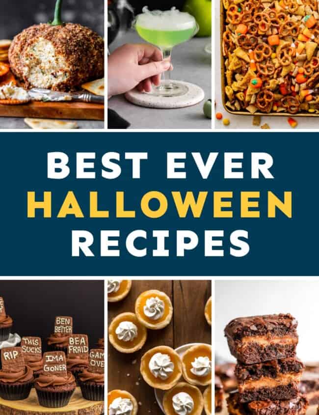 halloween recipes pin