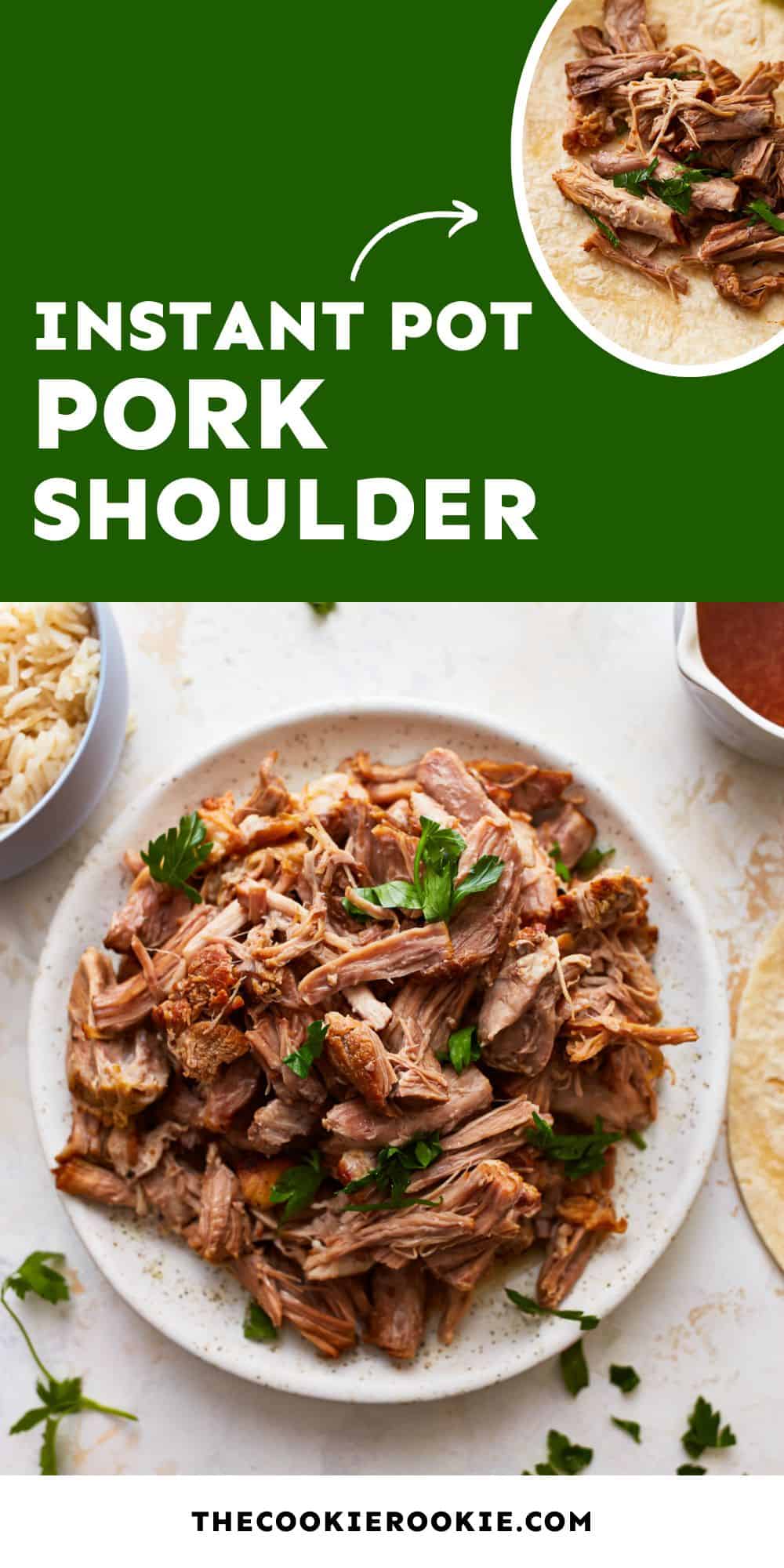 instant pot pork shoulder recipe