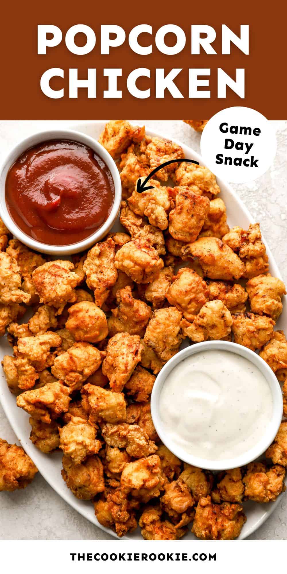 popcorn chicken pin