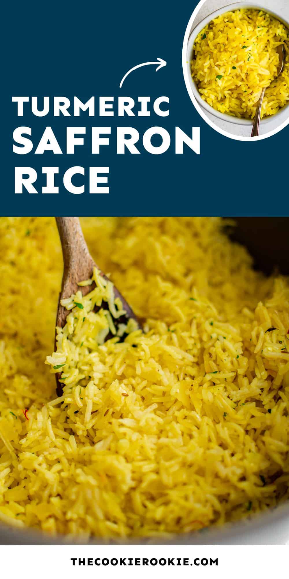 turmeric saffron rice pin