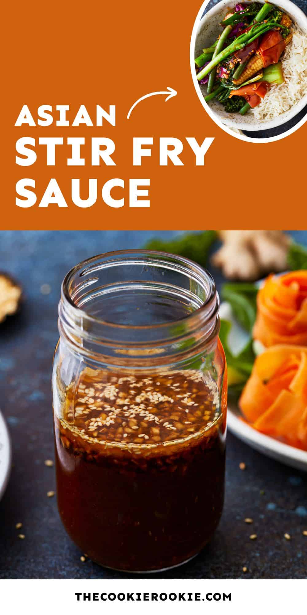 asian stir fry sauce recipe pin